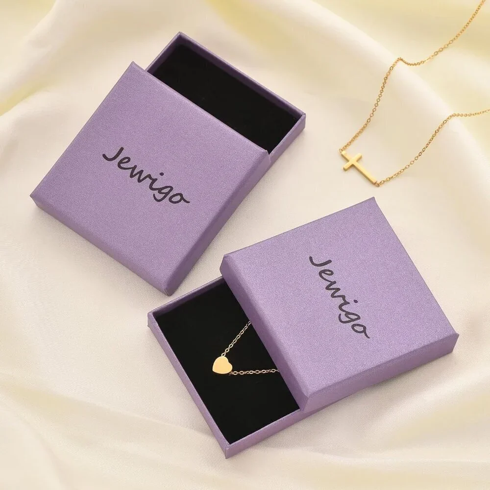 Jewigo 18K Gold Plated Pearl Necklace Women Dainty Choker Pendant Wedding Gift - Picture 6 of 6